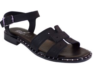 Smart Cronos Γυναικεία Παπούτσια Πέδιλα 7031Α-1084 Μαύρο